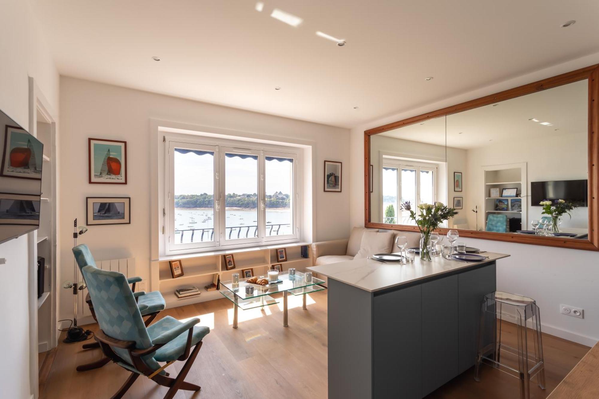 Le Beauvoir 1 - Appt Vue Mer Dinard Eksteriør billede